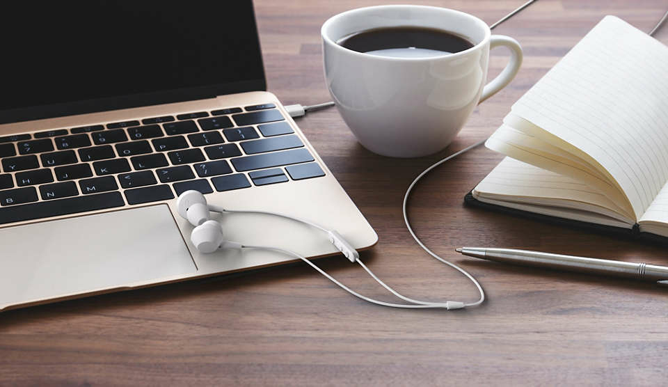 In-ear Headphones With Mic - USB-c - Black