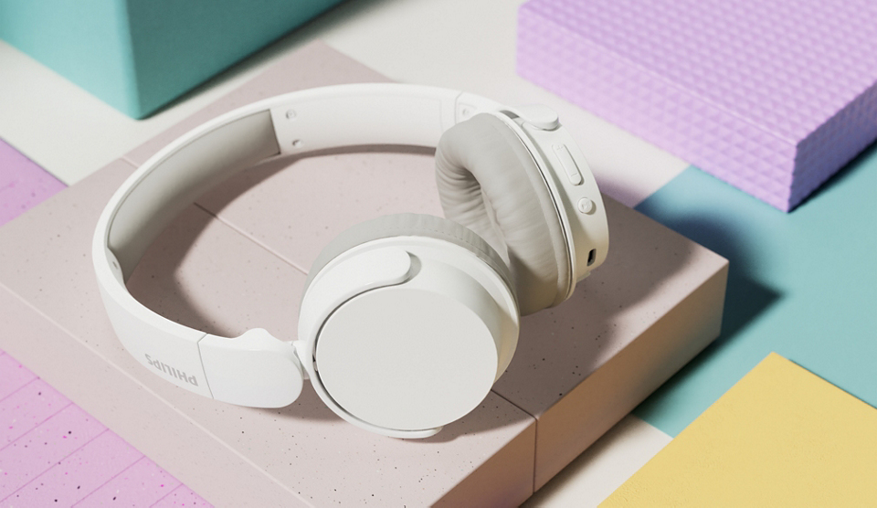 On-ear Wireless Headphones - White Tah3209wt