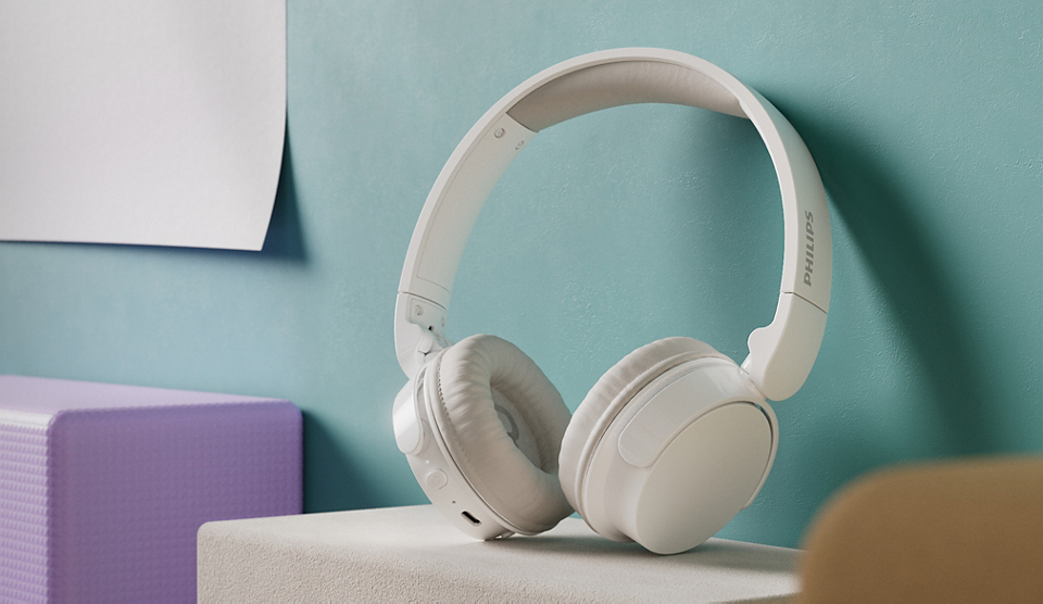 On-ear Wireless Headphones - White Tah3209wt