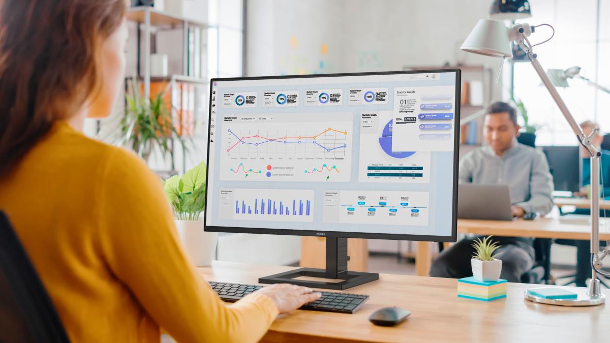 Desktop USB-c Monitor - 27e1n1600ae - 27in - 2560 X 1440
