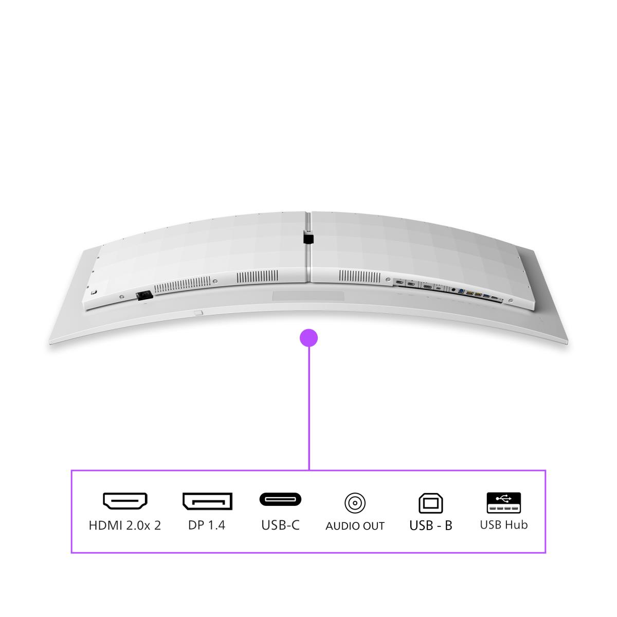 Desktop Curved Monitor - 49m2c8900l - 49in - 5120 X 1440 Qd Oled Gaming