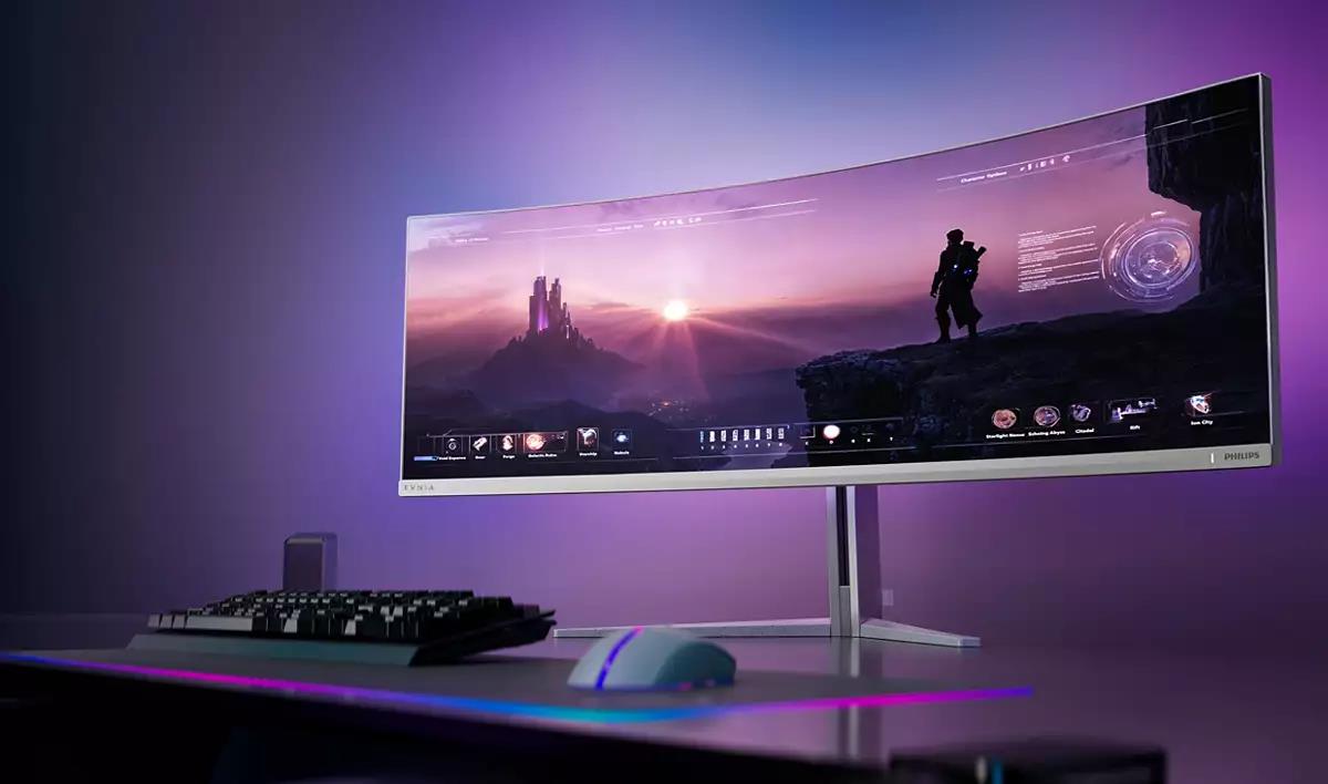 Desktop Curved Monitor - 49m2c8900l - 49in - 5120 X 1440 Qd Oled Gaming