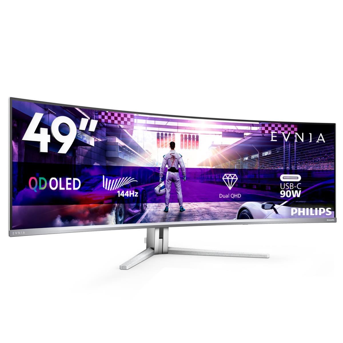 Desktop Curved Monitor - 49m2c8900l - 49in - 5120 X 1440 Qd Oled Gaming