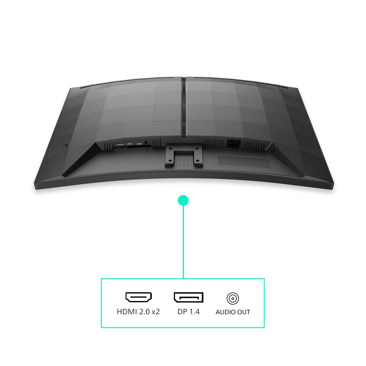 Curved Fast Va Gaming Desktop Monitor - 32m2c3500l - 32in - 2560 X 1440 Quad Hd Gaming Monitor