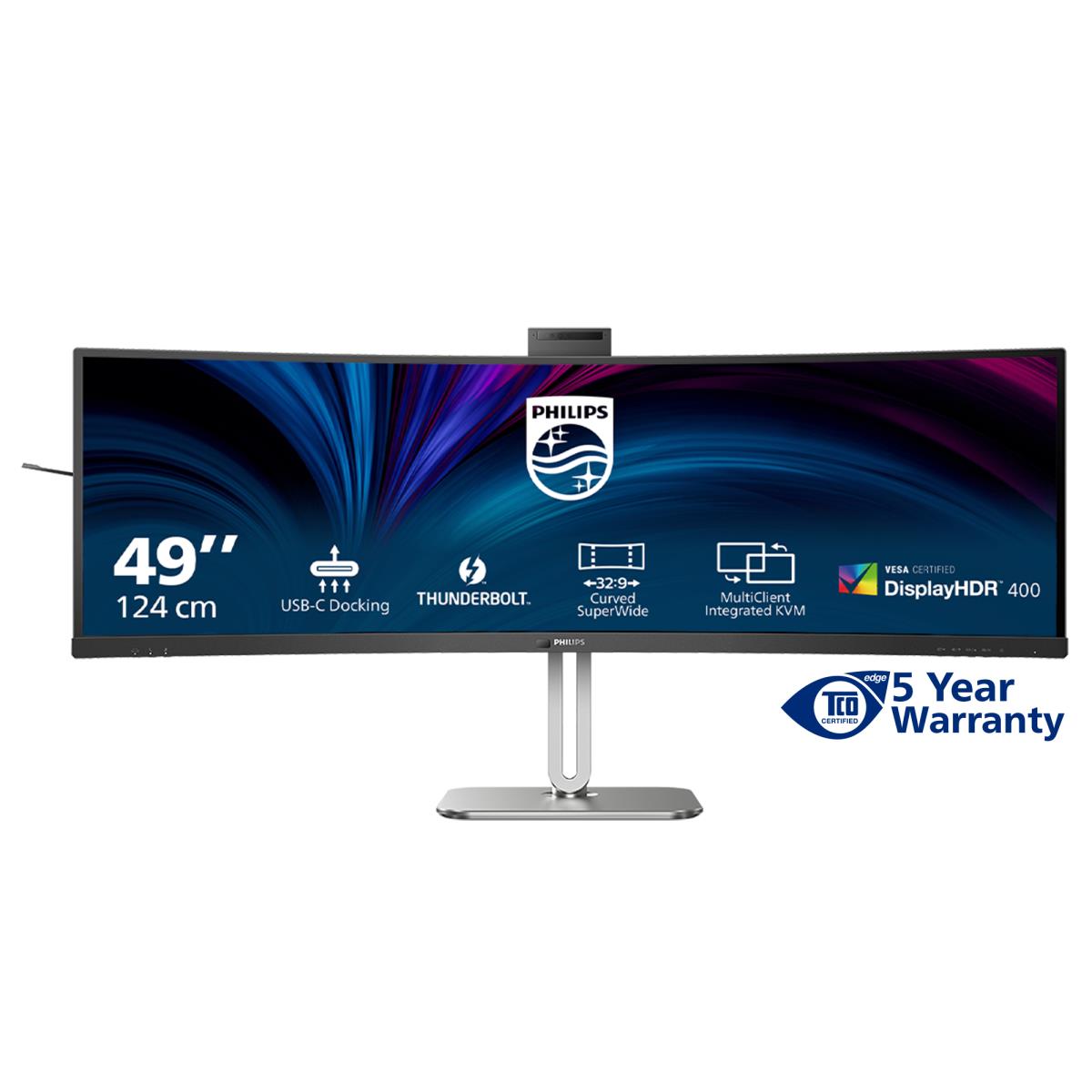 Curved Monitor - 49b2u6900ch - 49in - 5120 X 1440 - 32:9 Superwide Thunderbolt