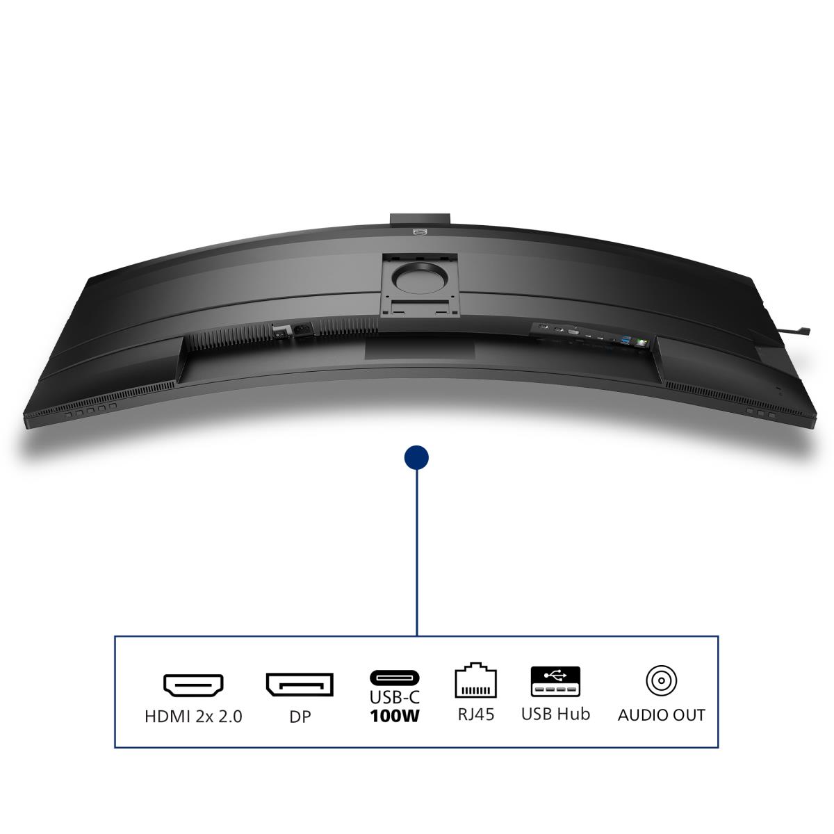 Curved Monitor - 49b2u6900ch - 49in - 5120 X 1440 - 32:9 Superwide Thunderbolt