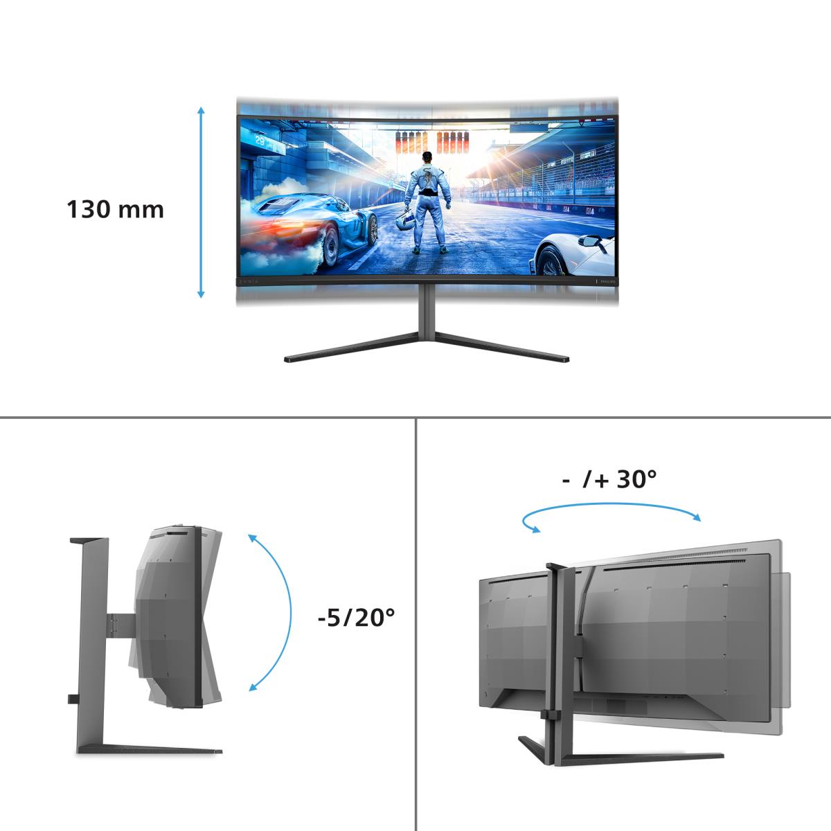 Evnia Curved Gaming - 34m2c6500 - 34in - 3440x1440 Wqhd