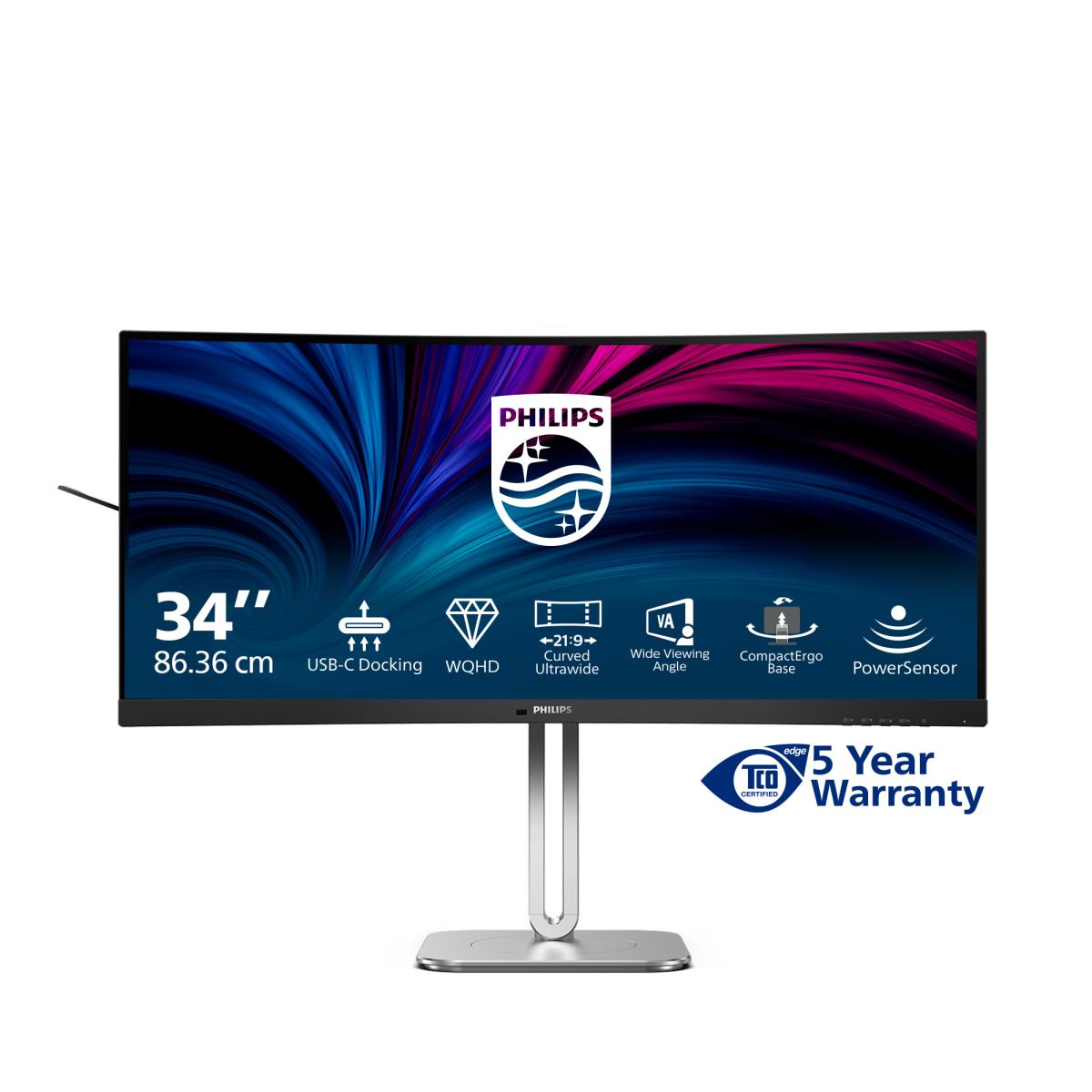 Desktop USB-c Curved Monitor - 34b2u5600c - 34in - 3440x1440
