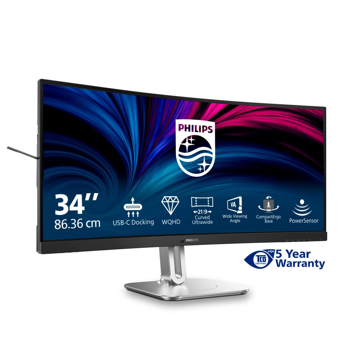 Desktop USB-c Curved Monitor - 34b2u5600c - 34in - 3440x1440