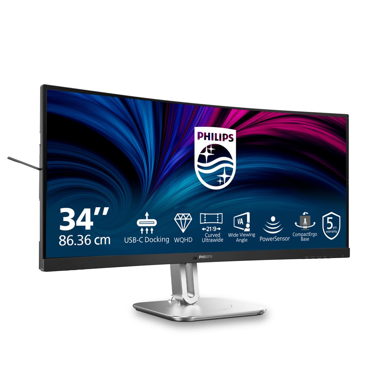Desktop USB-c Curved Monitor - 34b2u5600c - 34in - 3440x1440