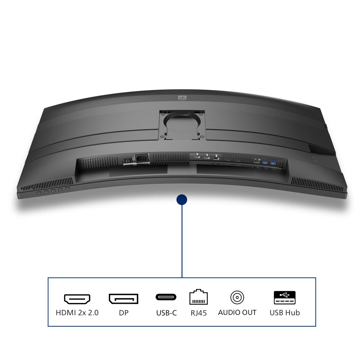 Desktop USB-c Curved Monitor - 34b2u5600c - 34in - 3440x1440