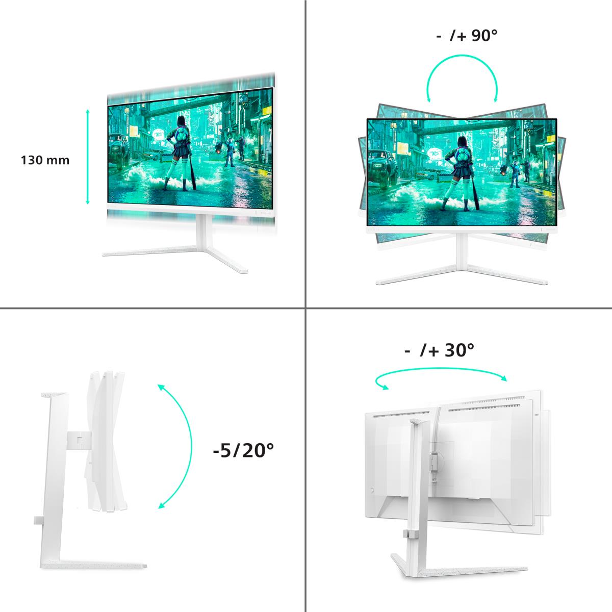 Desktop Monitor - 24m2n3201a - 24in - 1920 X 1080 - Full Hd