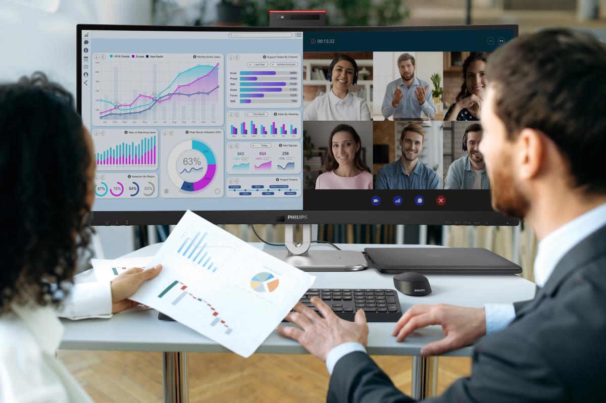 Desktop Curved Monitor - 34b2u6603ch - 34in - 3440x1440