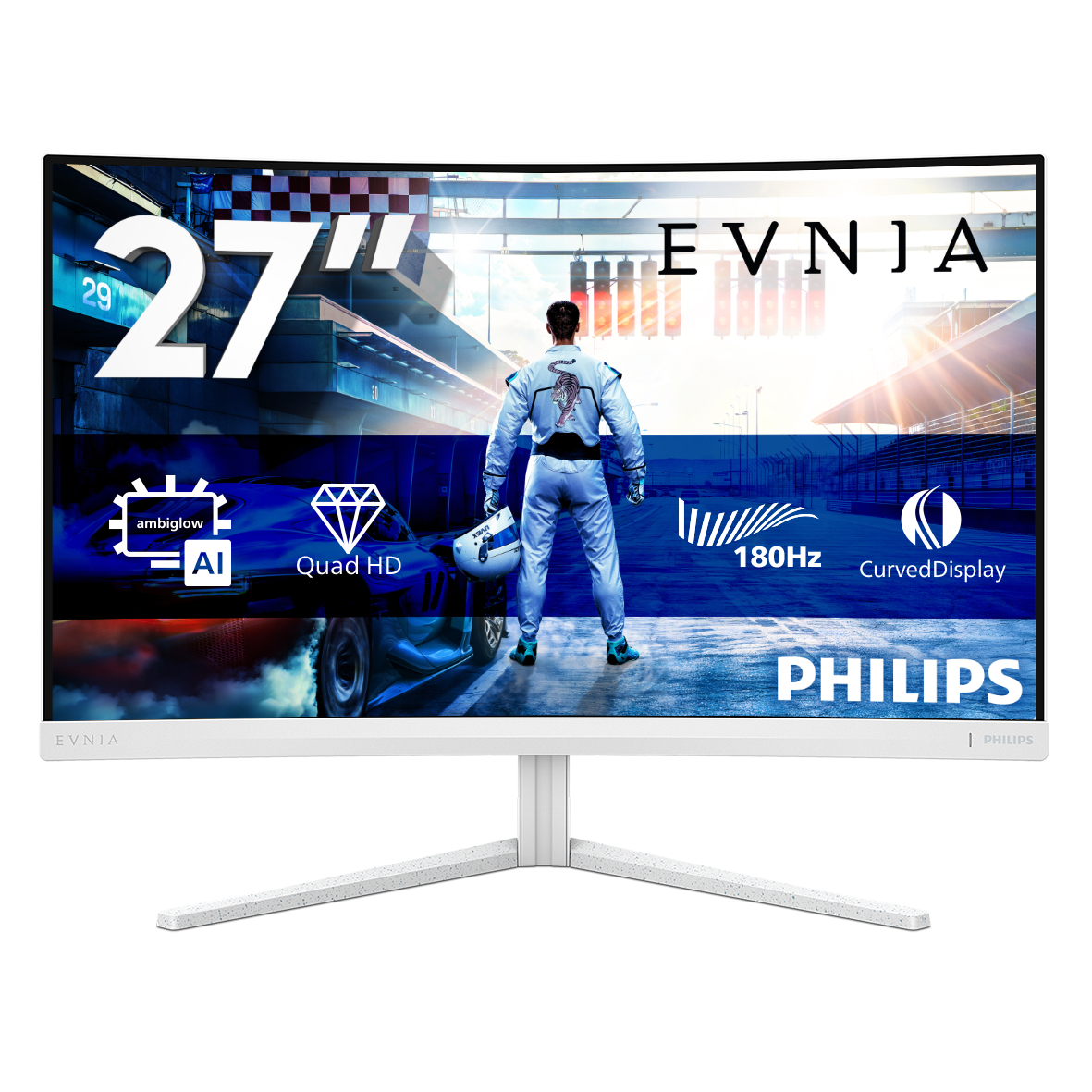 Curved Desktop Monitor - 27m2c5501 - 27in - 2560 X 1440