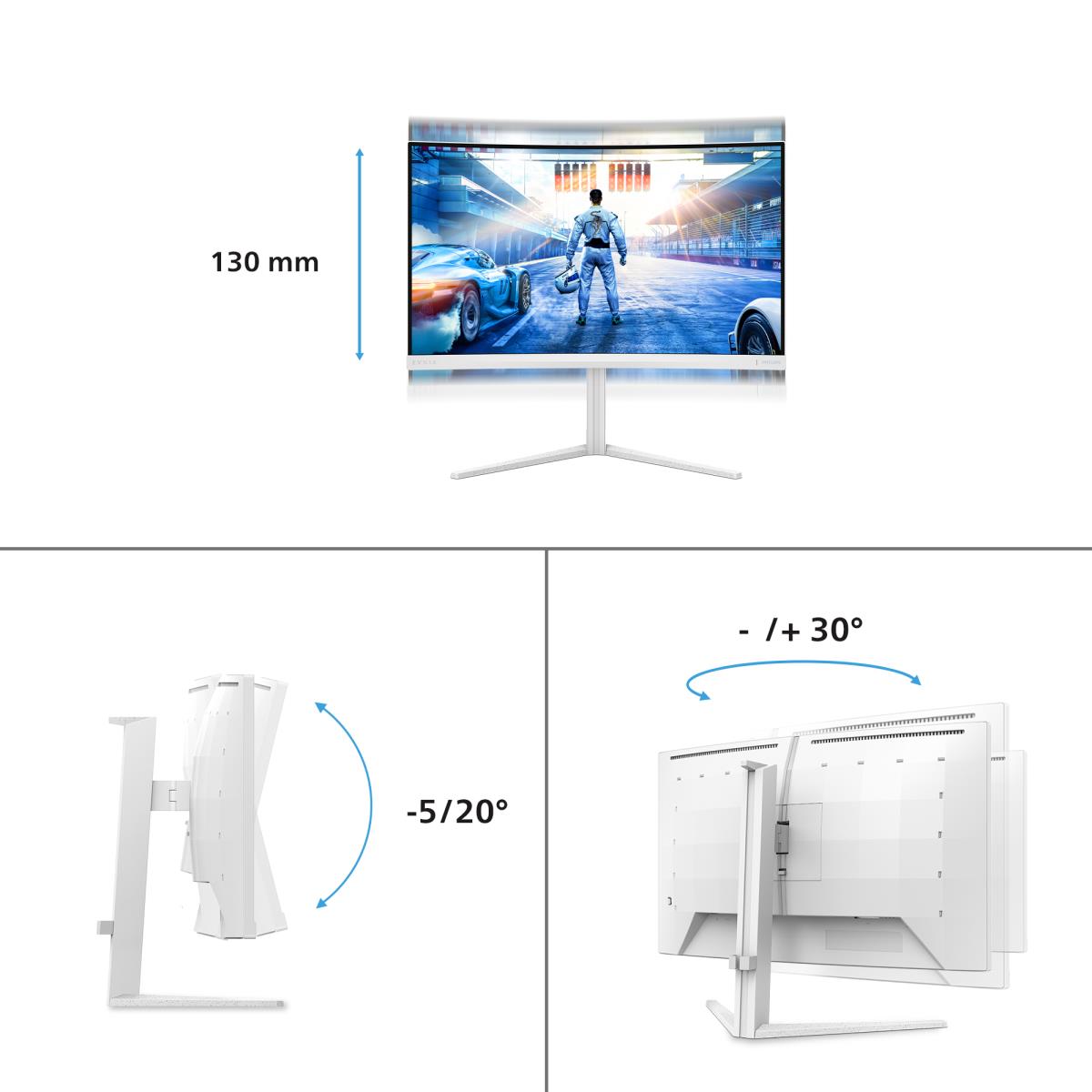 Curved Desktop Monitor - 27m2c5501 - 27in - 2560 X 1440