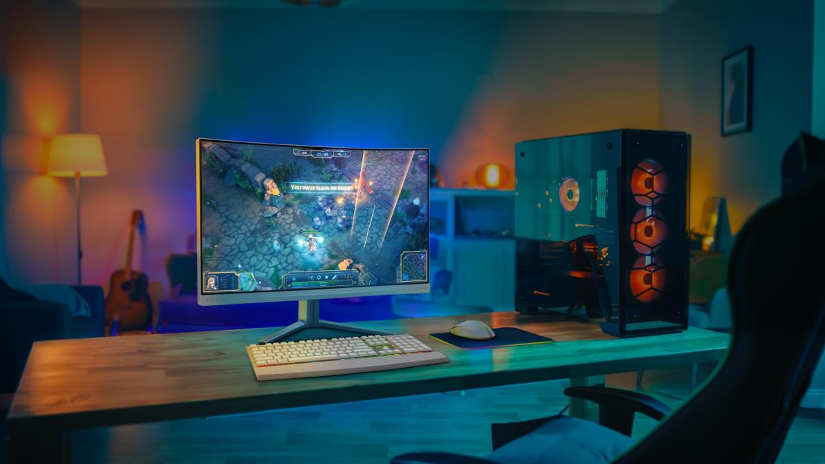 Curved Desktop Monitor - 27m2c5501 - 27in - 2560 X 1440