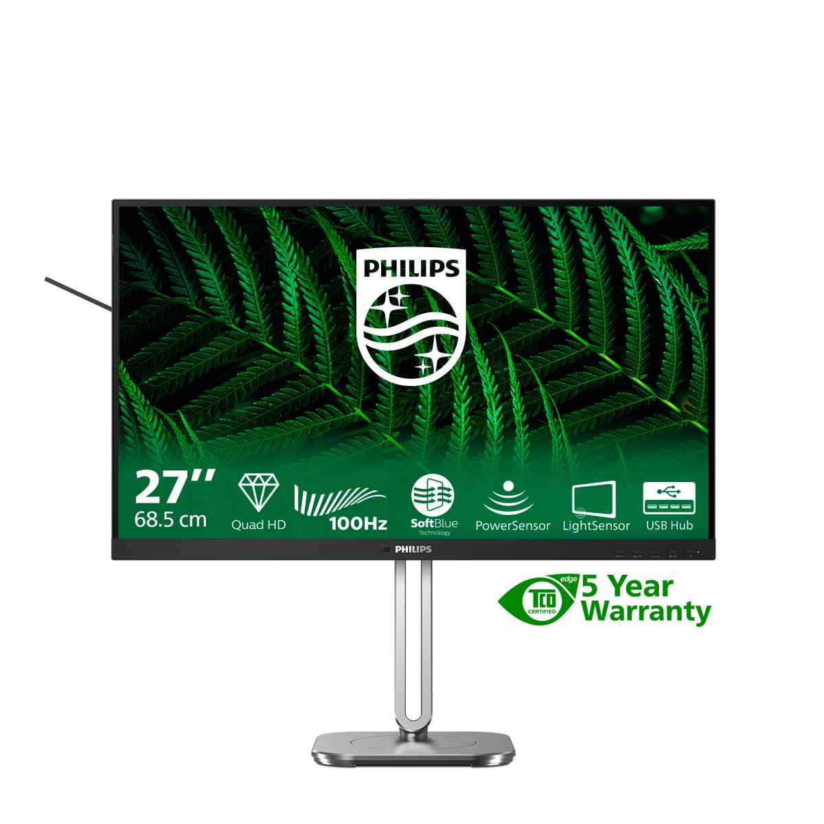 Desktop Monitor - 27b2g5500 - 27in - IPS Qhd Powersensor / Lightsensor