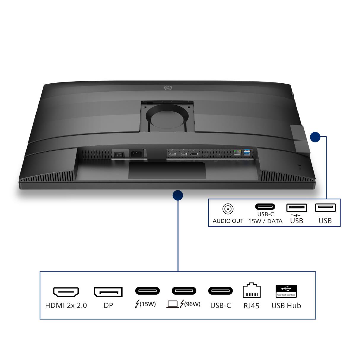 Desktop USB-c Monitor - 27b2u6903 - 27in - Draft With Pop-up Webcam