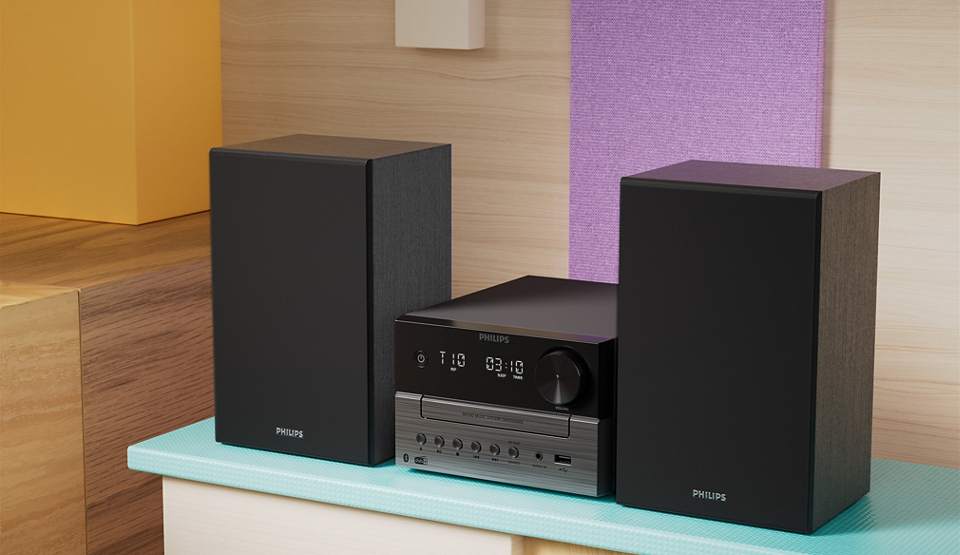 Micro Music System - 20w Bluetooth 5.4