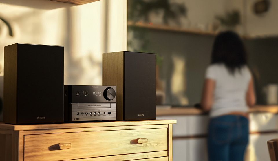 Micro Music System - 20w Bluetooth 5.4