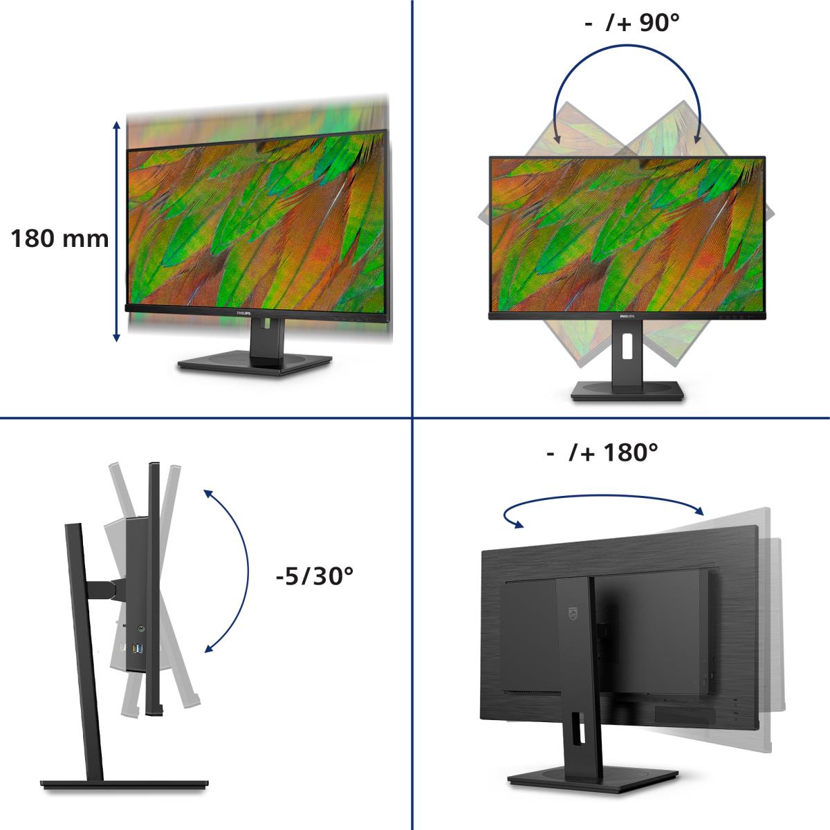 Desktop USB-c Monitor - 32b1u3900 - 32in - 3840 X 2160 (4k Uhd)
