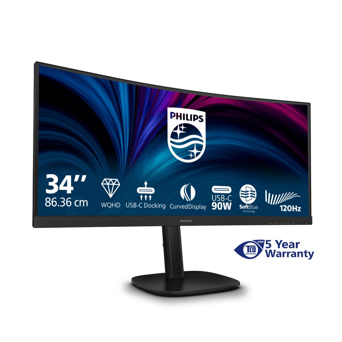 Desktop USB-c Curved Monitor - 34b2u3600c - 34in - 3440x1440