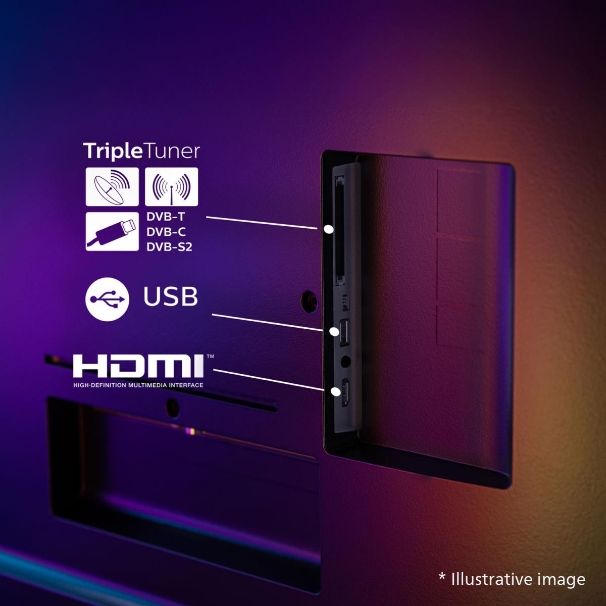 Led Tv 55in 55pus8500 4k Ambilight
