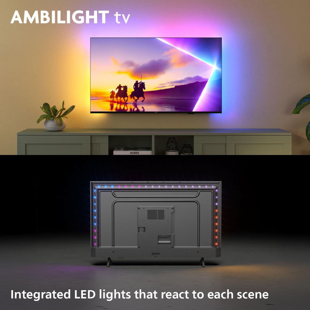 Smart Tv 75in 75pus8500 LED 4k Qled  Ambilight