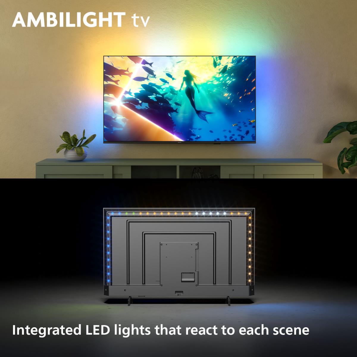Smart Tv 65in 65pus8500 4k Ambilight