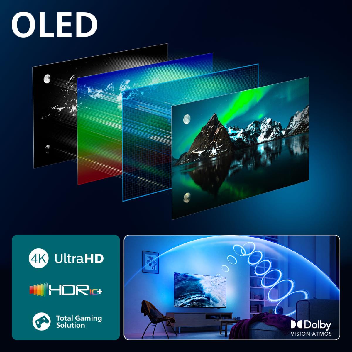 Oled Tv 55in 55oled760 4k Ambilight