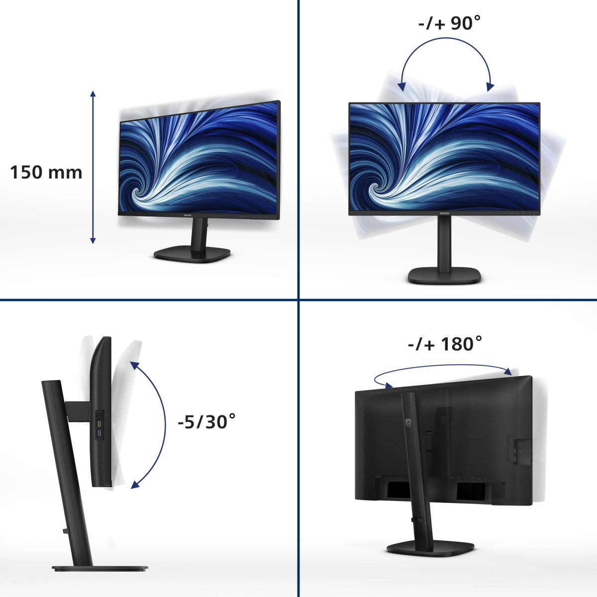 Desktop Monitor - 24b2u3301 - 24in - 1920x1080 - Full Hd