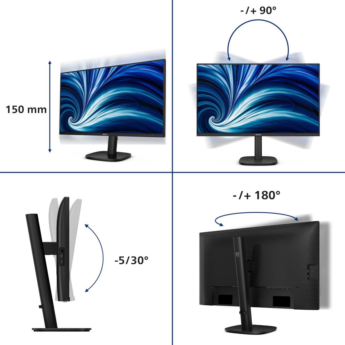 Desktop Monitor - 27b2u3601 - 27in - 2560x1440 ( Quad Hd ) 3000 Series