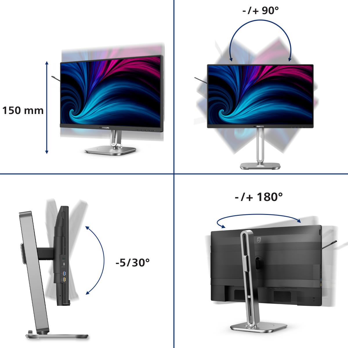 Desktop Monitor - 24b2u4301 - 24in