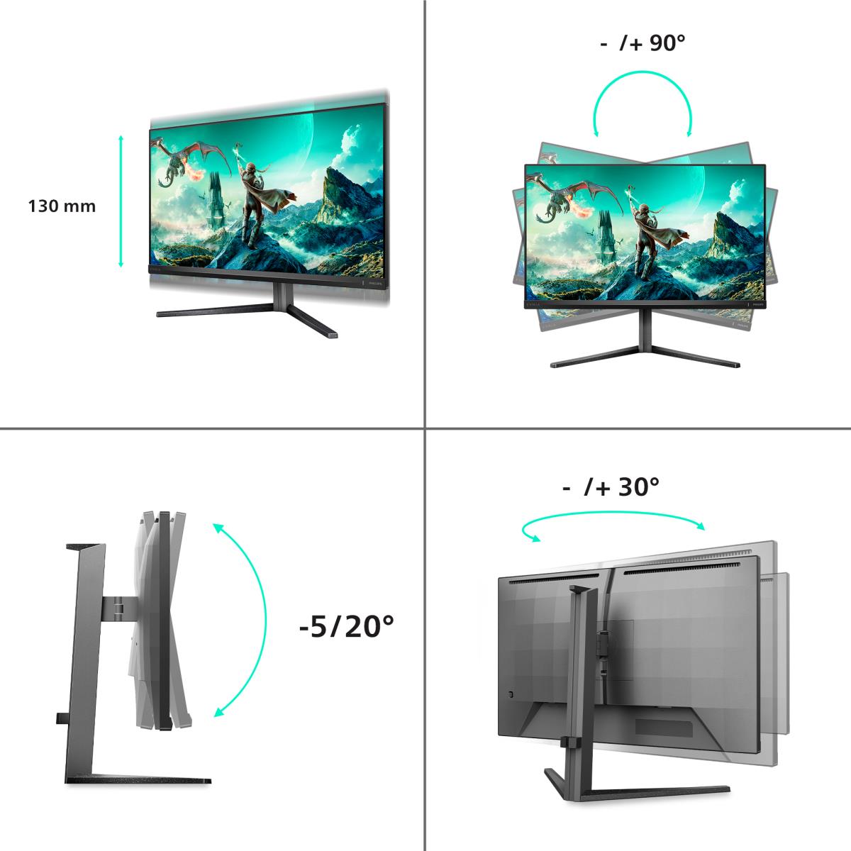 Desktop Monitor - 27m2n3800a - 27in 3840 X 2160 (4k Uhd)