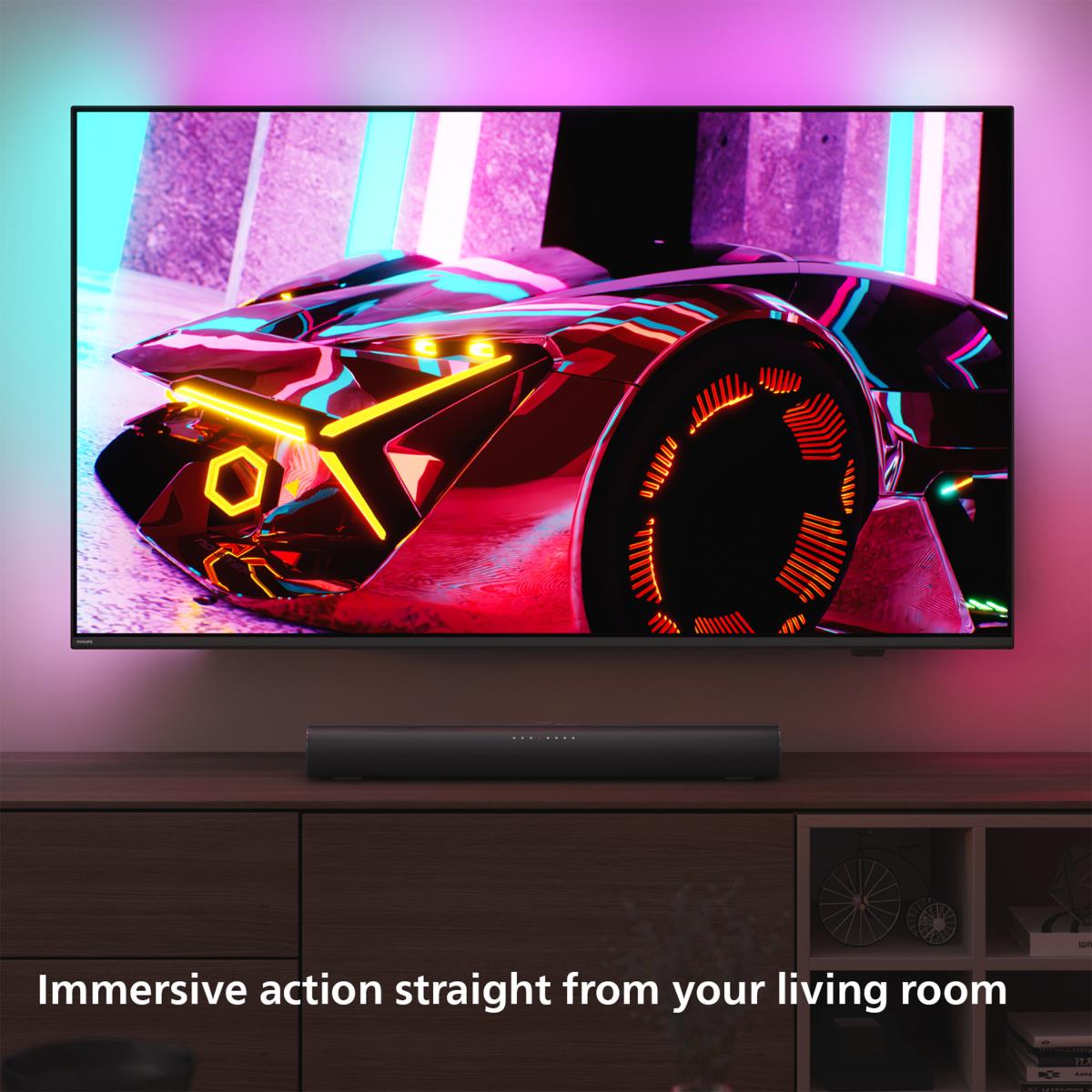 Compact Immersive Audio Soundbar - Tab6100