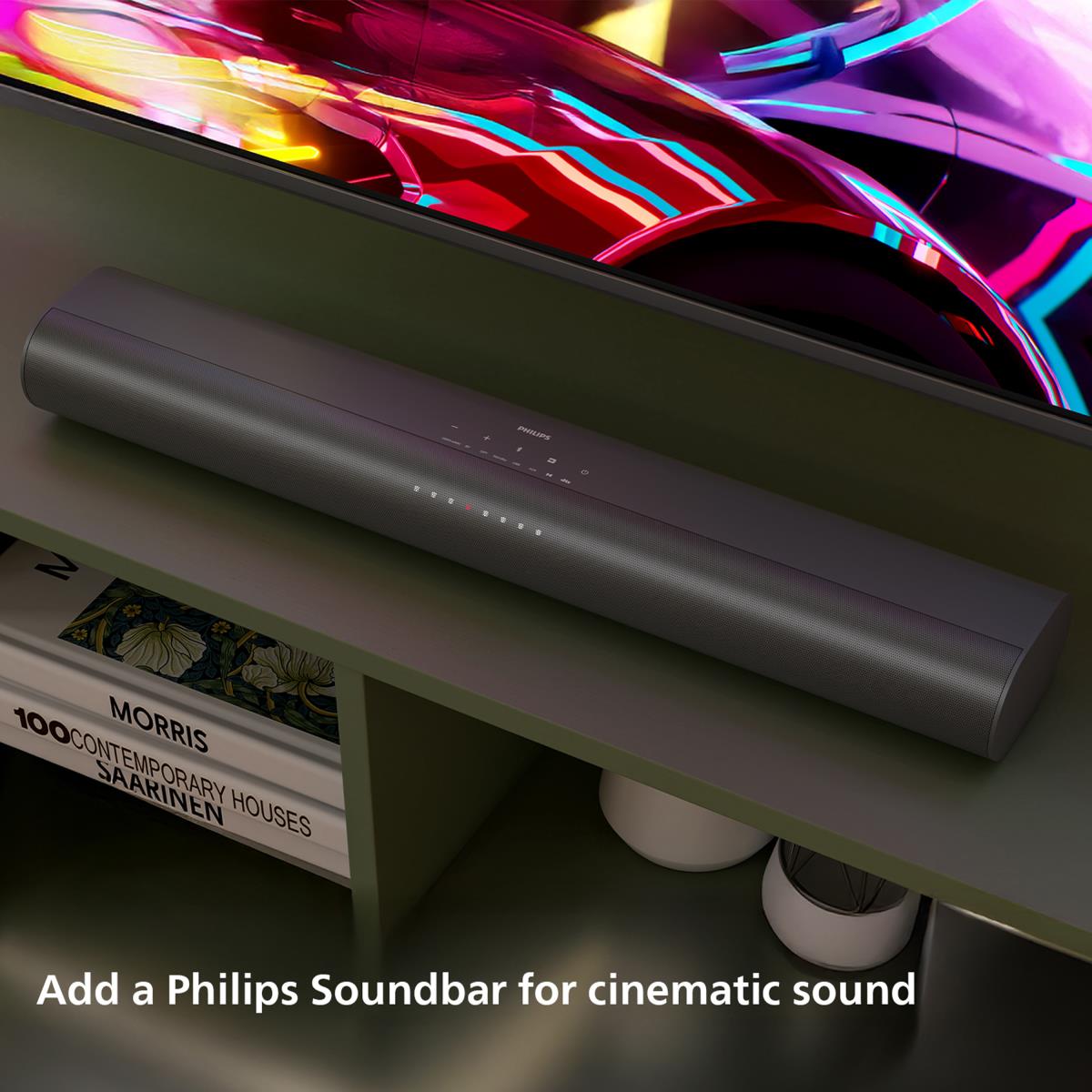 Compact Immersive Audio Soundbar - Tab6100