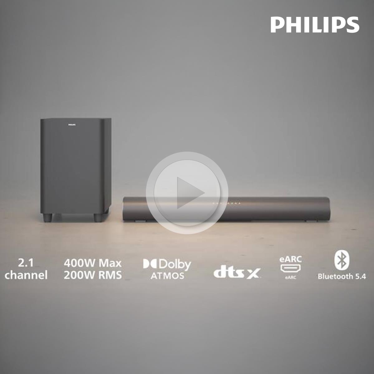 Compact Immersive Audio Soundbar - Tab6100