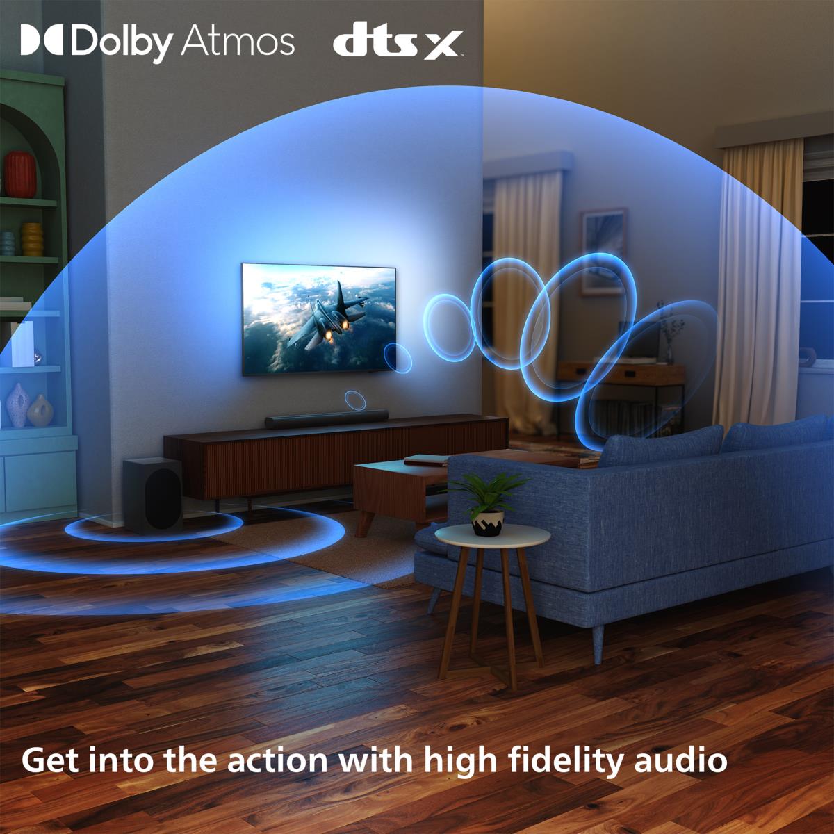 Compact Immersive Audio Soundbar - Tab6100
