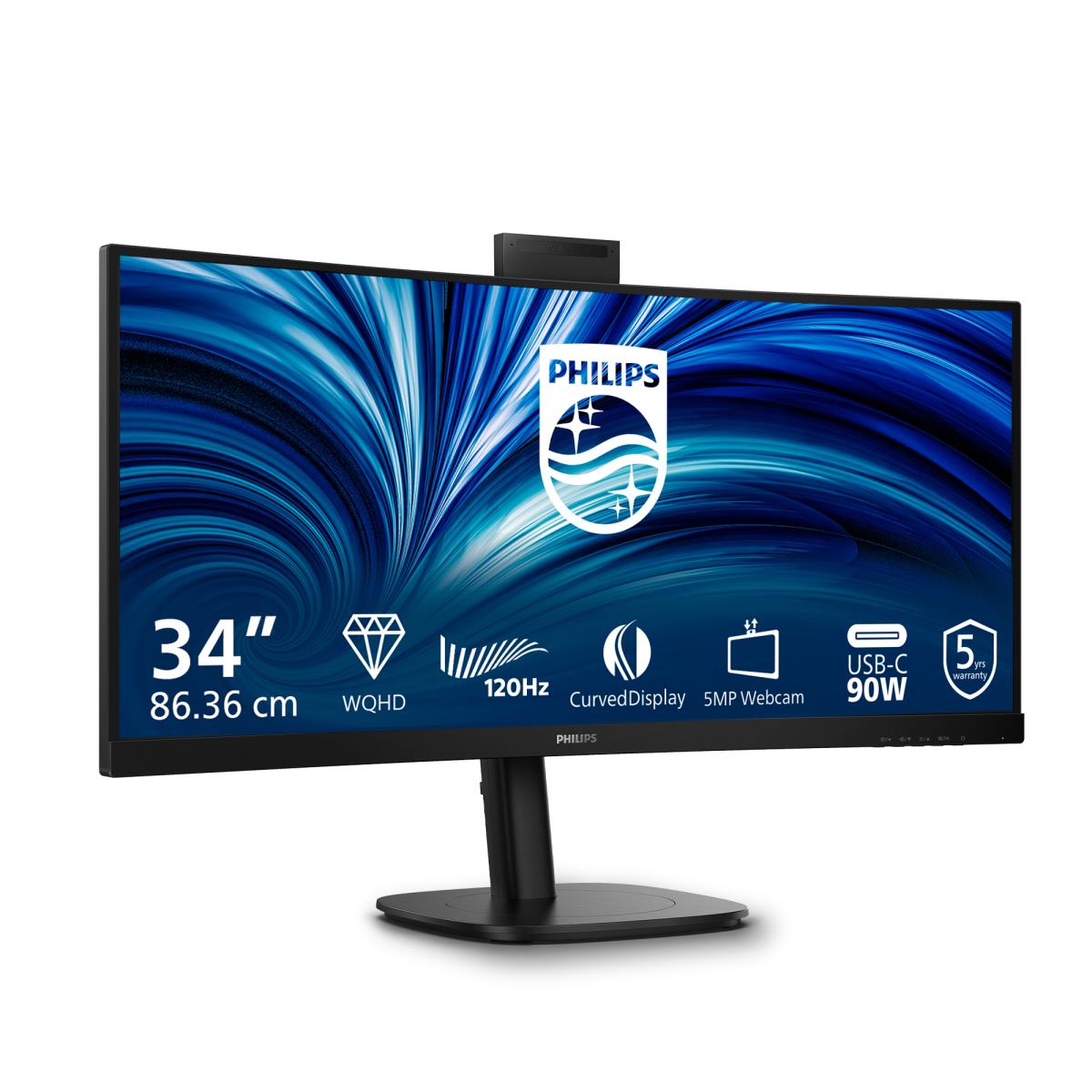 Desktop USB-c Curved Monitor - 34b2u3600ch - 34in - 3440x1440
