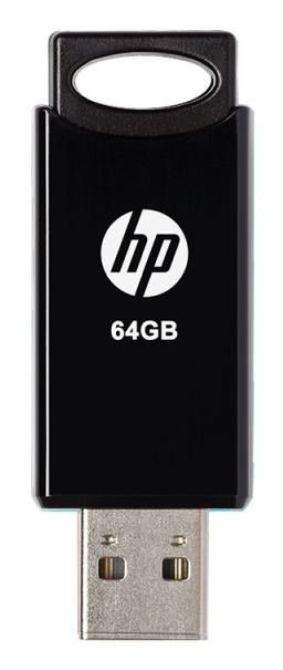 HP V212W - 64GB USB Stick - USB 2.0 - Black