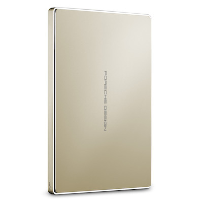 Lacie Porsche Design Mobile Drive 2TB USB 3.0 2.5in Gold