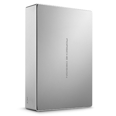 Lacie Porsche Desktop 4 TB 3.5 In USB C USB-c & C To A Cable Incl