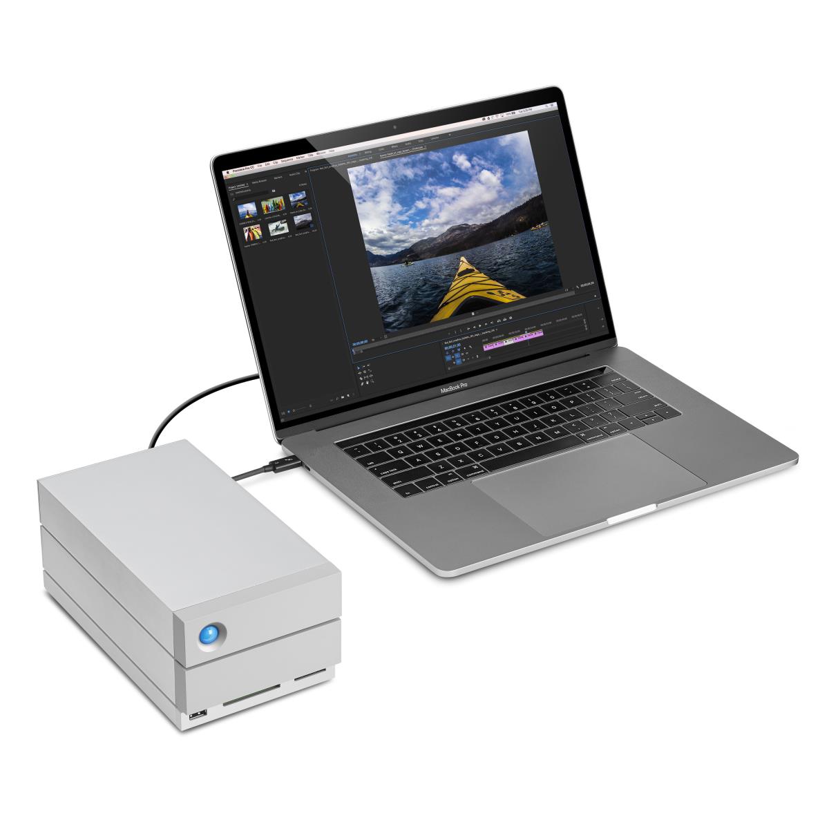 2big Dock 12 TB Thb 3 Thb 3 Cable 1x USB3.1 Port