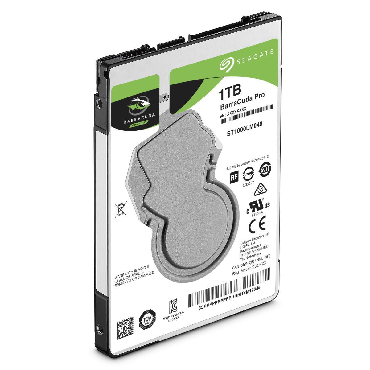 Hard Drive Barracuda Pro 1TB SATA 2.5in 3gb/s 7200rpm 128mb