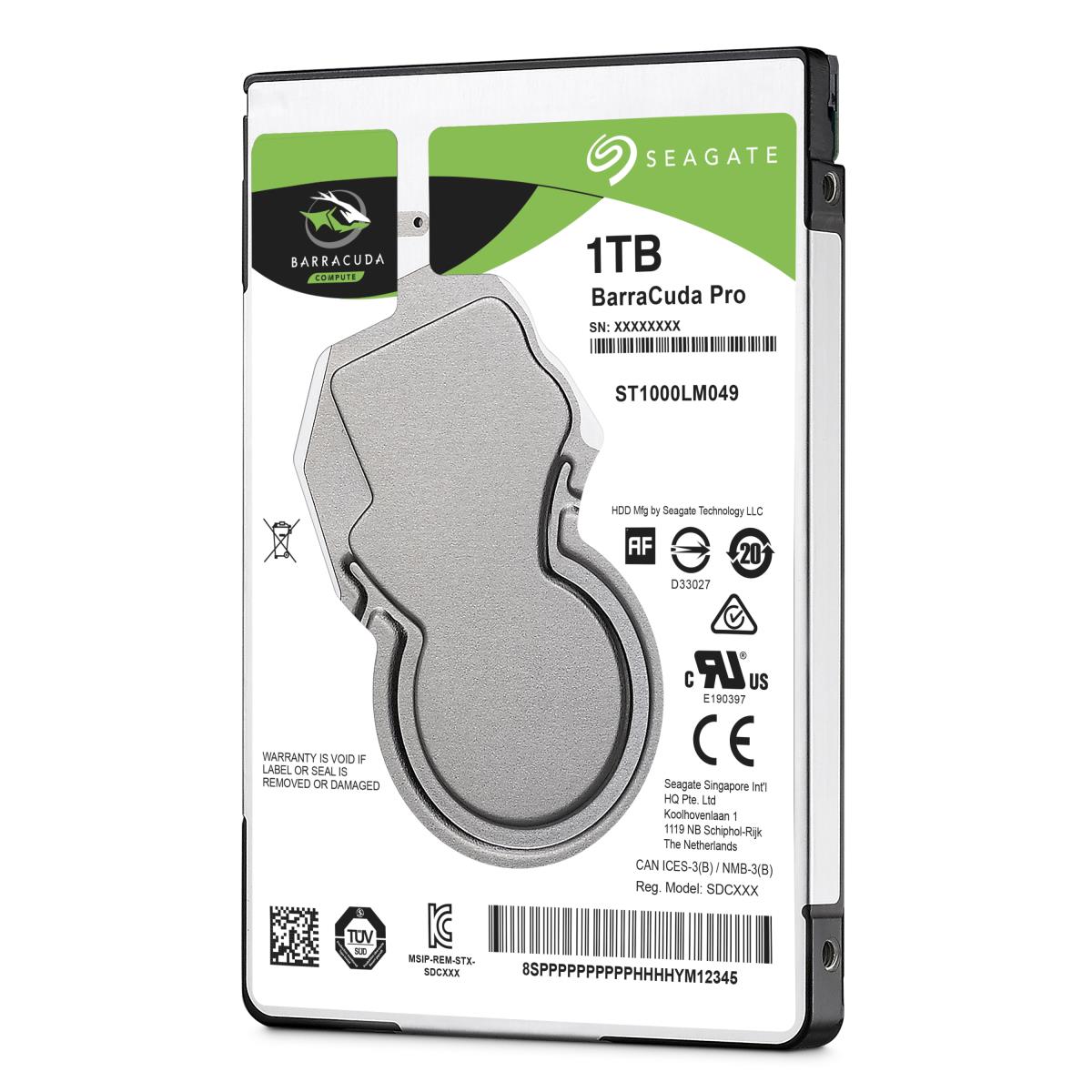 Hard Drive Barracuda Pro 1TB SATA 2.5in 3gb/s 7200rpm 128mb