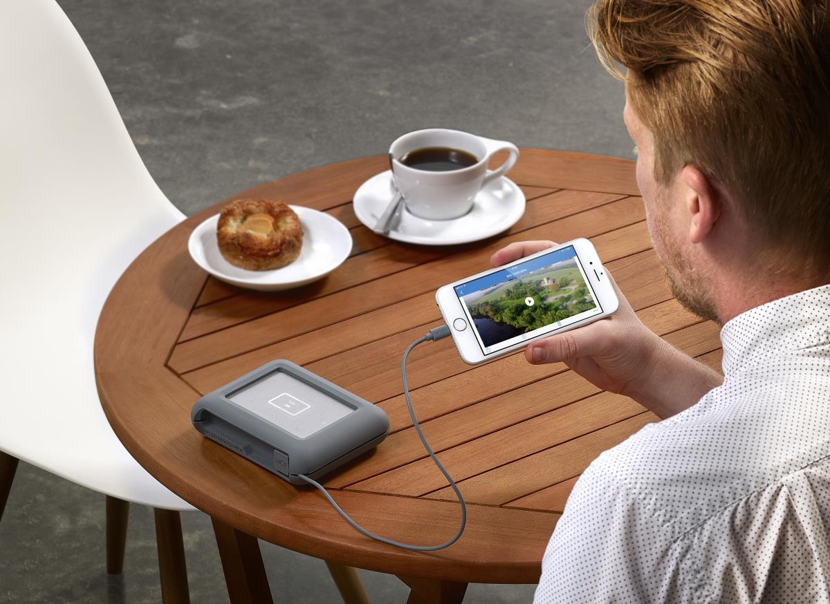 Lacie Dji Copilot 2TB USB-c With Sd Card Slot Backup On-set Solutions