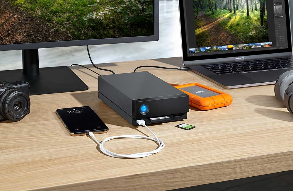 Lacie 1big Dock 8TB Thunderbolt 3 + USB 3.1