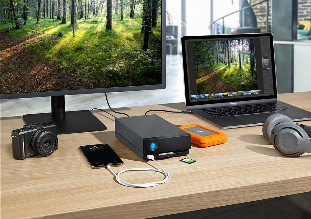 Lacie 1big Dock 8TB Thunderbolt 3 + USB 3.1