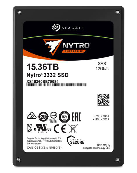 Hard Drive Nytro 3332 SSD 15.36TB SAS 2.5s
