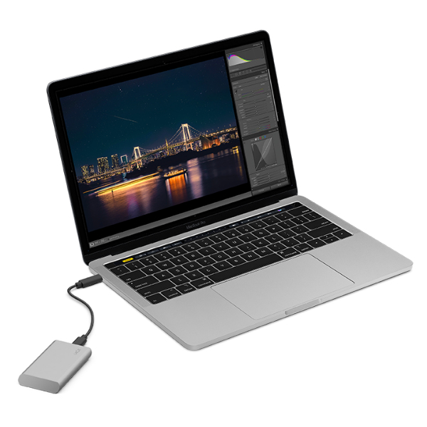 Lacie Hard Drive Portable SSD V2 1TB USB-c